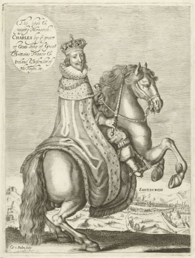 Equestrian portrait of Charles I, King of England