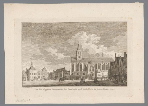 City View of Amersfoort, with the Hof and St. Joris Church