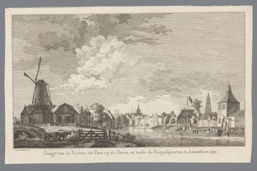 View of the Harbor of Amersfoort