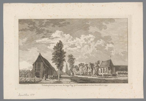 View of the Tobacco Plantation and the Lazaretto near Amersfoort