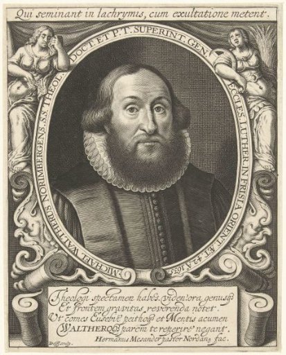 Portrait of Michel Waltherus, aged 42