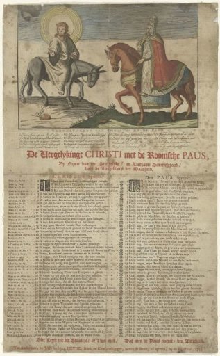 Christ on the Donkey, the Pope on Horseback