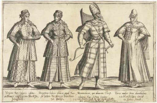 Costumes of Ottomans around 1580