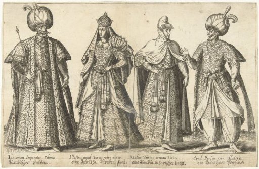 Costumes of the Ottoman court around 1580