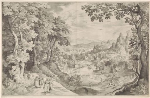 Landscape with a Deer Hunt