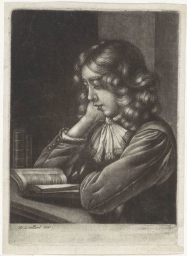 Boy reading