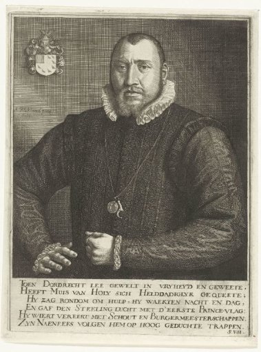 Portrait of Jacob Muys van Holy