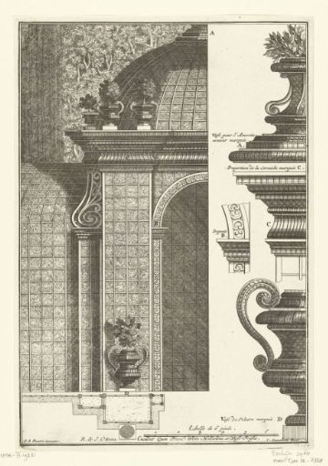 Half Latwerk Pavilion and Details