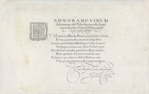 Design for a Writing Sample: Ad nob. amp. virum (...)