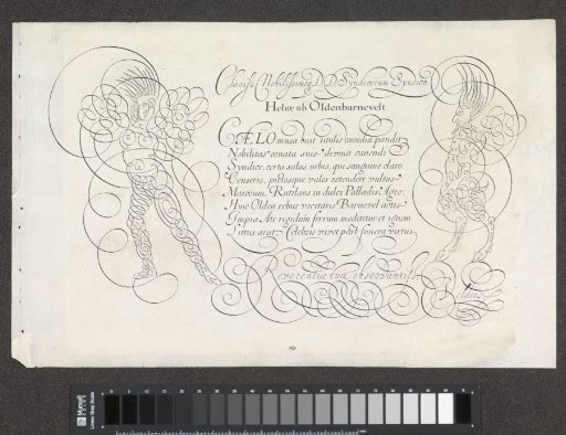 Writing Sample: Clariss. nobilissimoq[ue] (...).