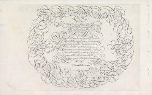 Design for a Writing Sample: Ad doctiss. clarissismumq[ue] (...)