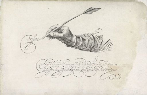 Right Hand with a Goose-Quill Pen