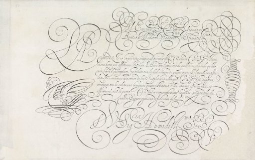 Writing sample: Al eccellen. S. dott. Giovanni Bontio (...)