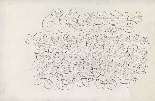Writing sample: A mons. C. Offermans (...)