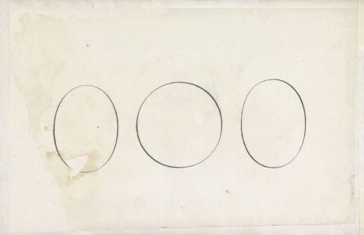 Three round forms, closed