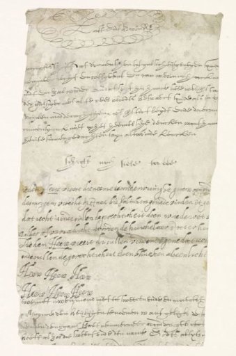 Maculature with Writing Exercises