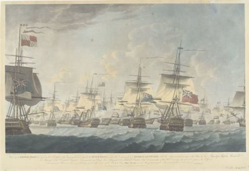 Battle of Kamperduin (1797): Attack by the British Fleet