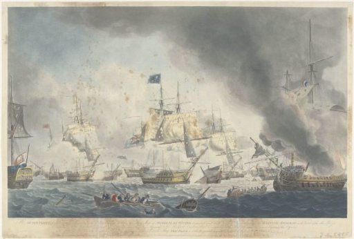 Battle of Kamperduin (1797): Defeat of the Batavian Fleet