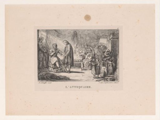 Figures mourning over a deceased person in a coffin