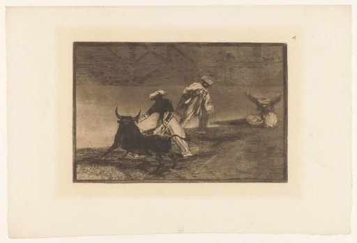 Bullfighters in an Arena