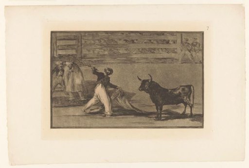 Bullfighter with Banderilla