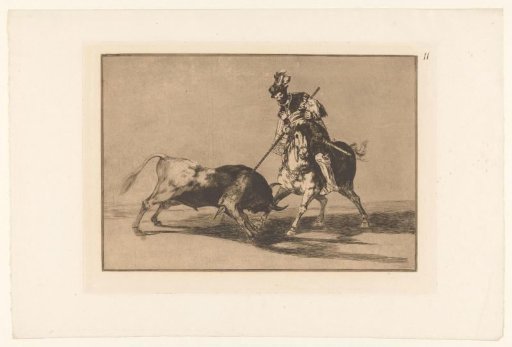 Rodrigo Díaz de Vivar Wounding a Bull