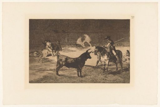 Fernando del Toro Challenging a Bull