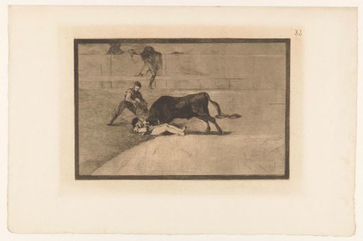 Death of Pepe-Hillo in the Arena of Madrid