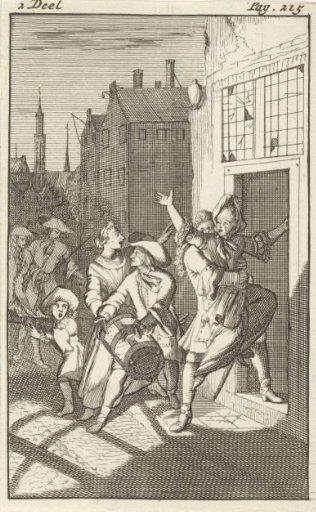 Rosamire abducted by Clitander
