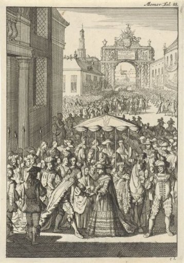 Entry of the Queen in Madrid