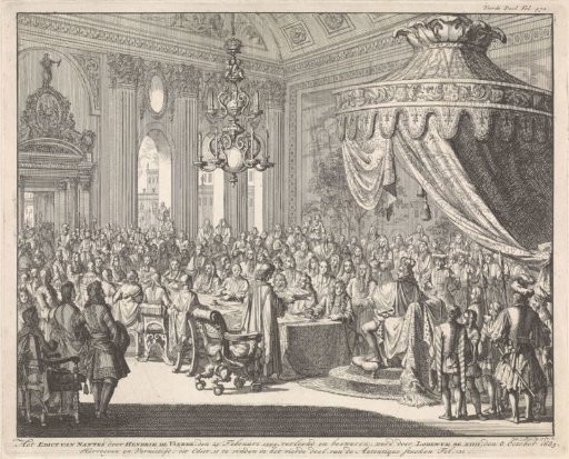Revocation of the Edict of Nantes, 1685