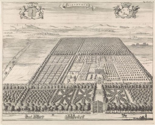 View of the country estate Rijnsburg