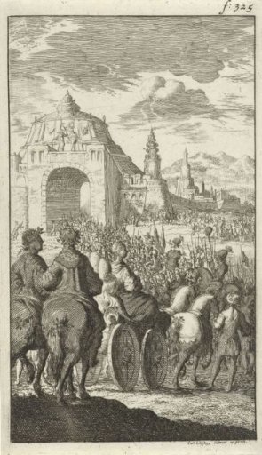 Triumphal procession of Argenis