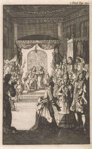 Don Clarazel Caught with a Moorish Woman by the Guests of the Marquis d'Artigny Entering