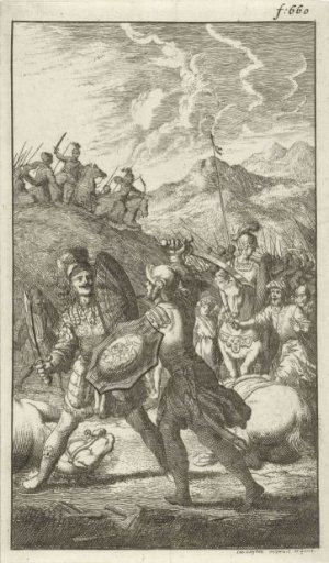 Duel between Radirobanes and Poliarchus