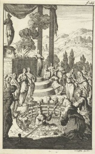 Eliza undergoes the trial in the chastity spring of Mauritania
