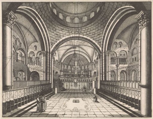 Choir of the Church of the Holy Sepulchre in Jerusalem