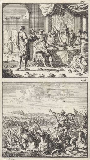 The Plague of the Frogs / Pharaoh's Army Drowns in the Red Sea