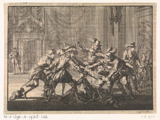 Duke of Guise murdered in the castle at Blois, 1588
