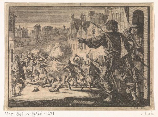 Street fights in Geneva in defense against an attack by Charles Emmanuel, Duke of Savoy, 1602