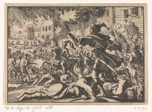 Struggle of Russians and Poles in Moscow, whereby the city is mostly laid in ashes, 1611
