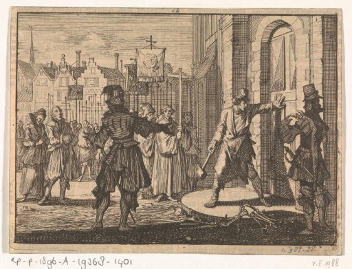Door of the Reformed church at Wesel is opened by force, 1628