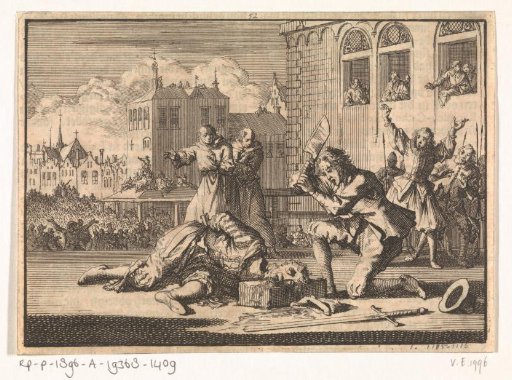 Beheading of Henri de Talleyrand-Périgord by an inexperienced executioner, 1626