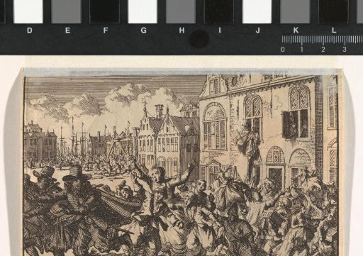 Riot in Enkhuizen in which the houses of Vice-Admirals Kwast and Turk are destroyed, 1635
