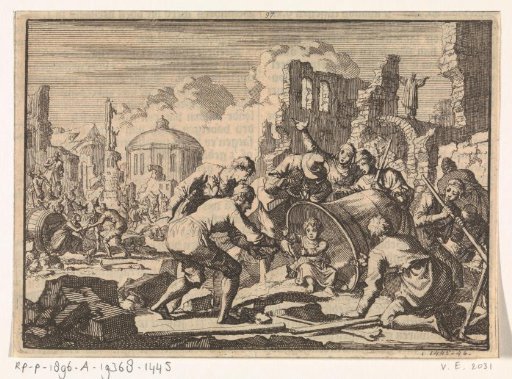 Earthquake in San Severo in Sicily, 1627