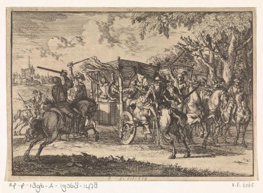 Near Vaals the carriage of Mr. Van Wagtendonck, resident of the States-General, is attacked by Spanish cavalry, 1668