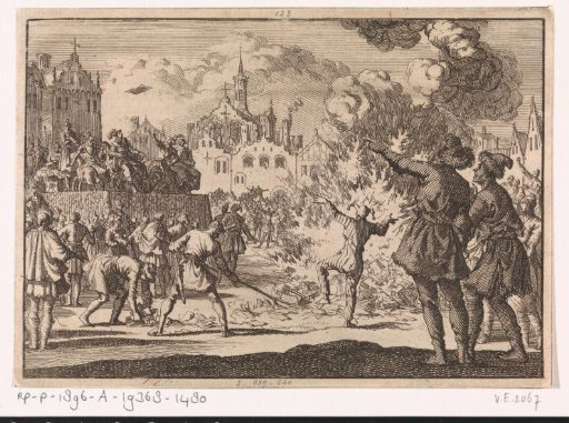 Burning of Bibles in Hungary, ca. 1660