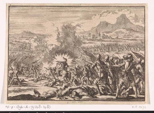 Victory of the Portuguese over the Spaniards at Villaviciosa, 1665