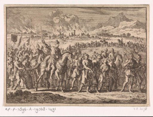 Invasion of the Tartars in Poland, 1666