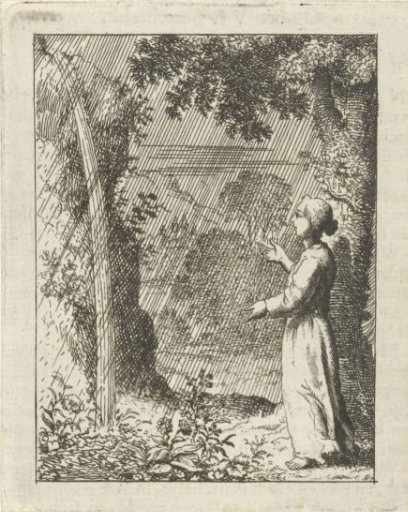 Personified Soul Contemplates the Rain